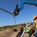 Task Force Barrier continues work constructing barrier panels at El Paso project