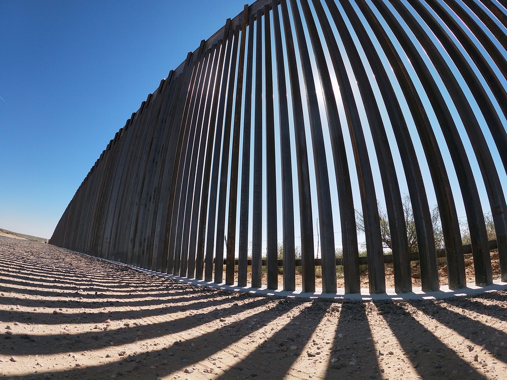 Task Force Barrier continues work constructing barrier panels at El Paso project