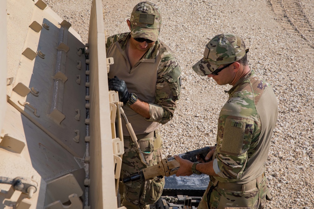 Bradleys Prepare for Missions in Syria