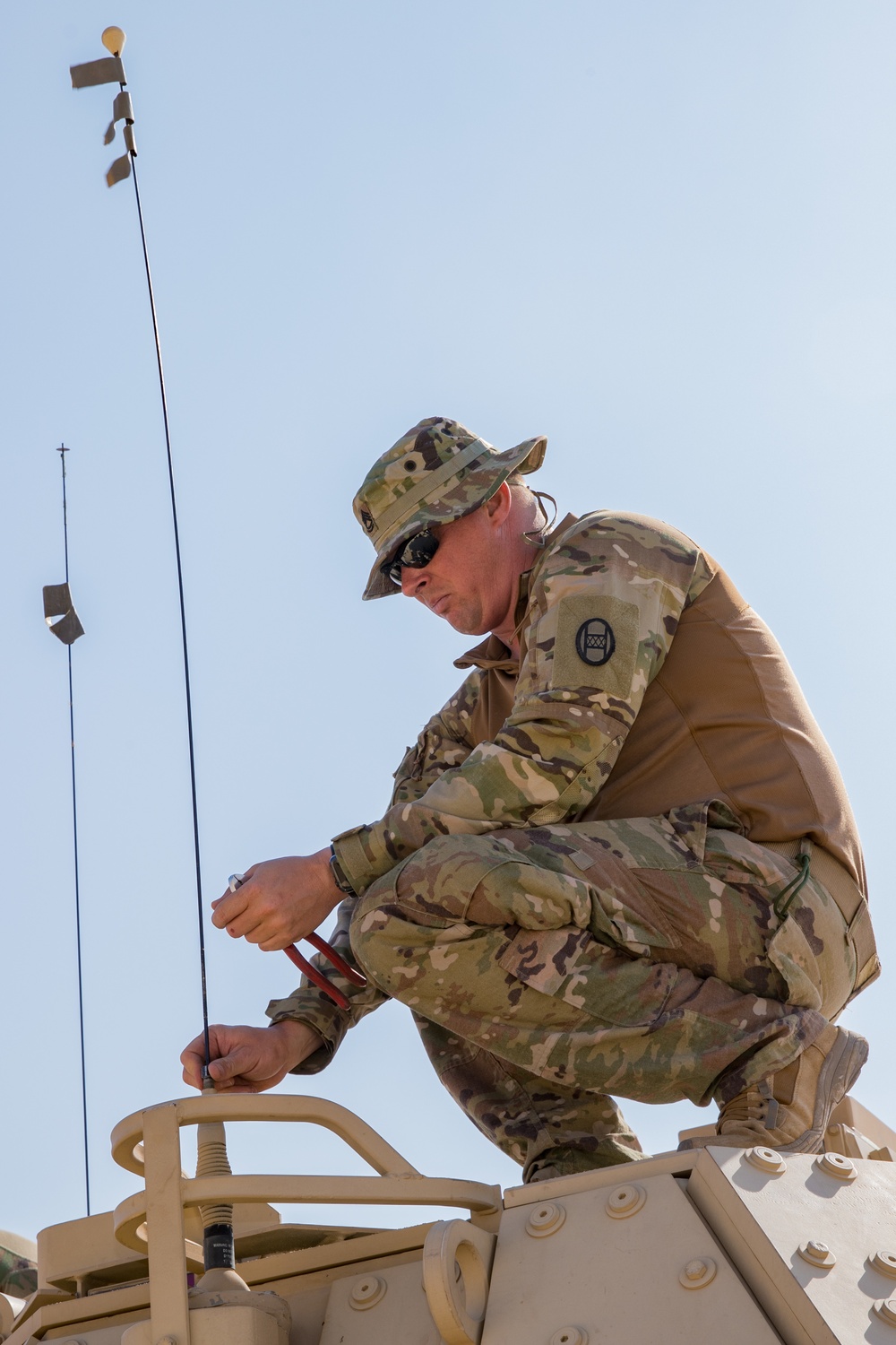 Bradleys Prepare for Missions in Syria