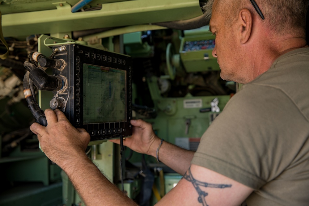 Bradleys Prepare for Missions in Syria