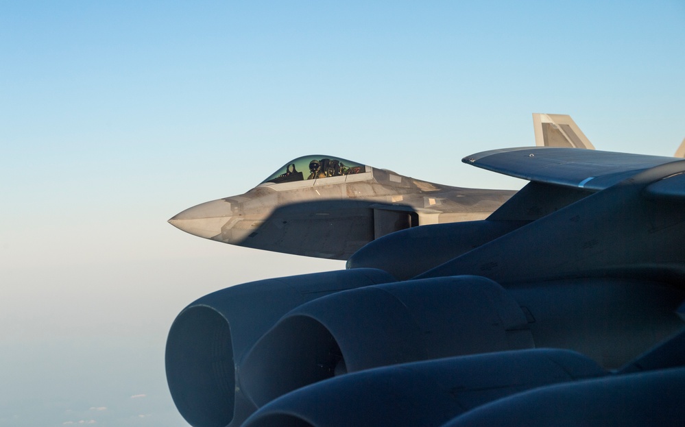 Bomber Task Force 20-1 displays interoperability in U.S. Central Command