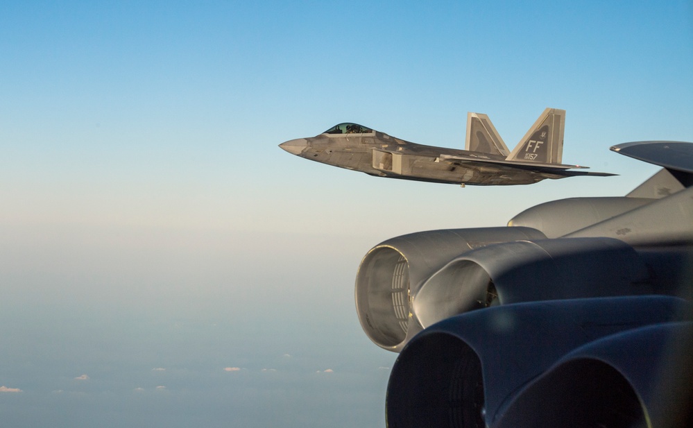 Bomber Task Force 20-1 displays interoperability in U.S. Central Command