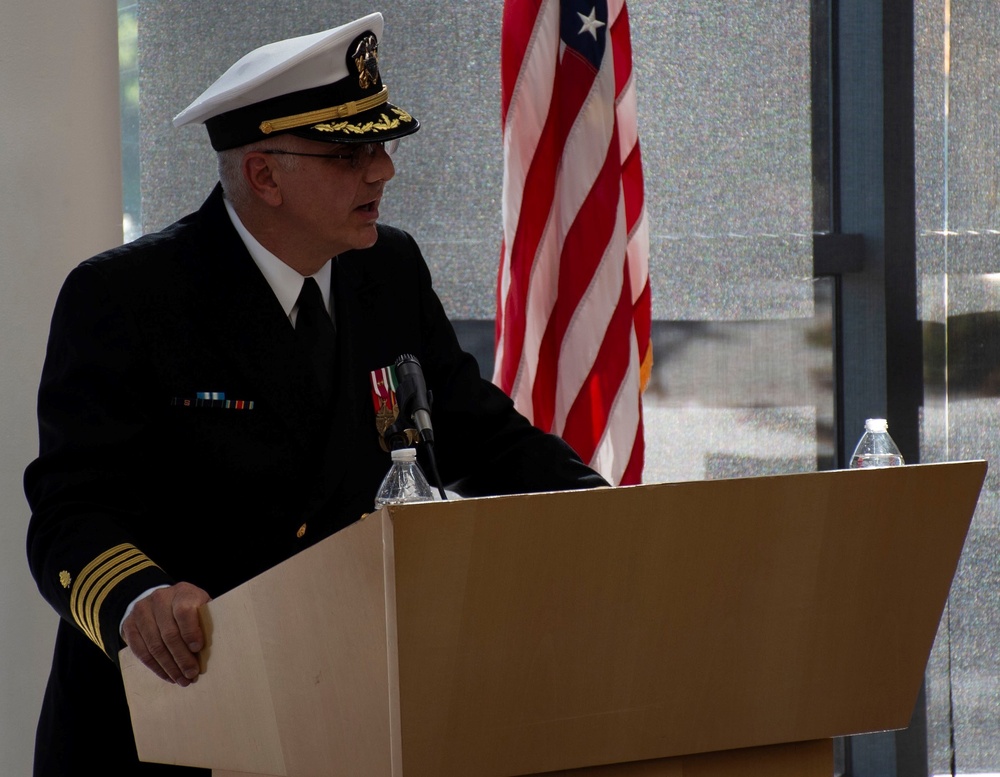 Operational Health Support Unit Bremerton Change of Command held at Naval Hospital Bremerton