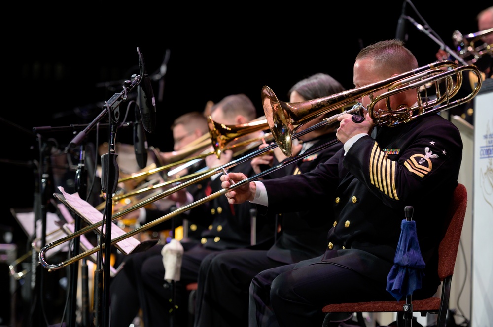 U.S. Navy Band Commodores Visit Albany, NY