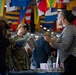 U.S. Sailors attend an education fair