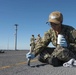 U.S. Sailor paints padeye