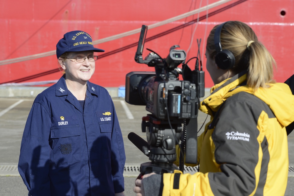 Coast Guard Cutter Healy returns to homeport in Seattle after 3-month arctic deployment
