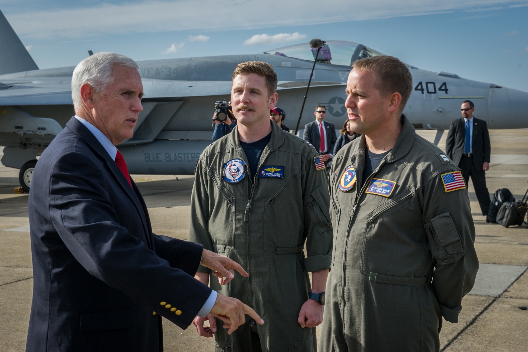 DVIDS - Images - Vice President Mike Pence Visits NAS Oceana