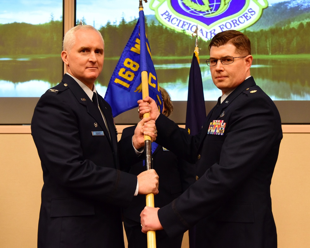 168th Comptroller Flight welcomes newest commander