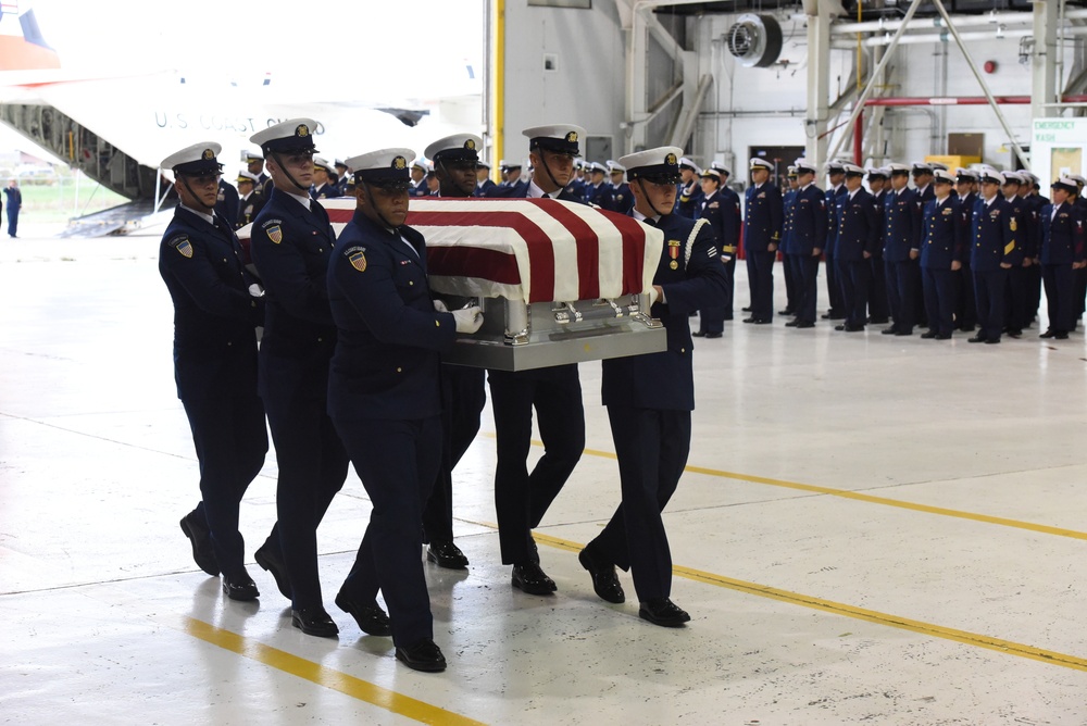 Coast Guard receives remains of USCG POW