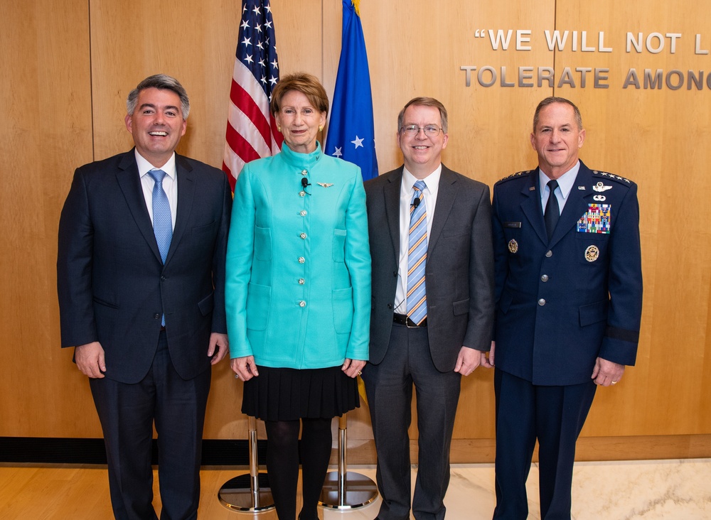 Deputy Secretary of Defense David L. Norquist Swears in 25th Secretary of the Air Force