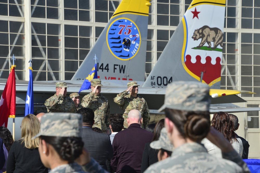 144th Fighter Wing Assumption of Command