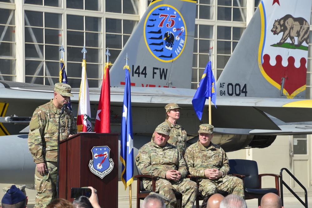 144th Fighter Wing Assumption of Command