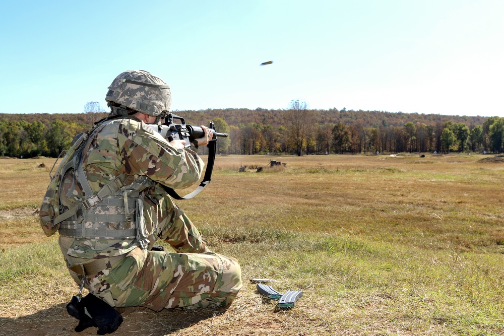87th Troop Command weapons qualification