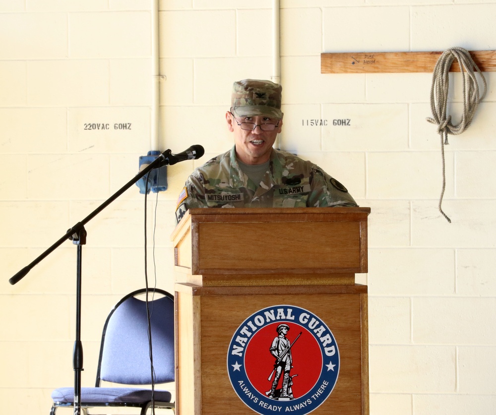 Company Bravo 1-171st Re-Designation Ceremony