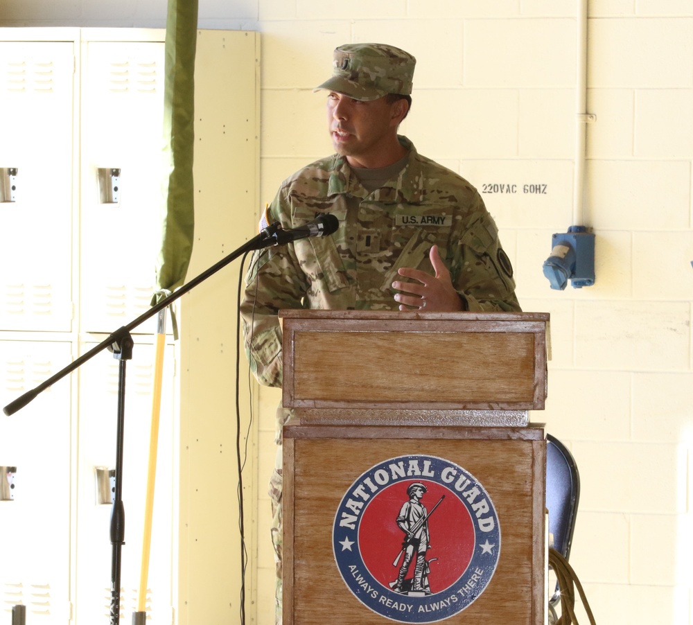 Company Bravo 1-171st Re-Designation Ceremony