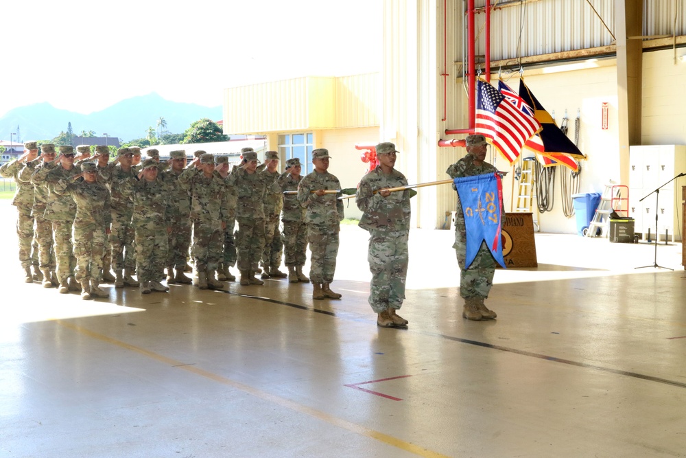 Re-Designation Ceremony of Company Charlie 1-207th