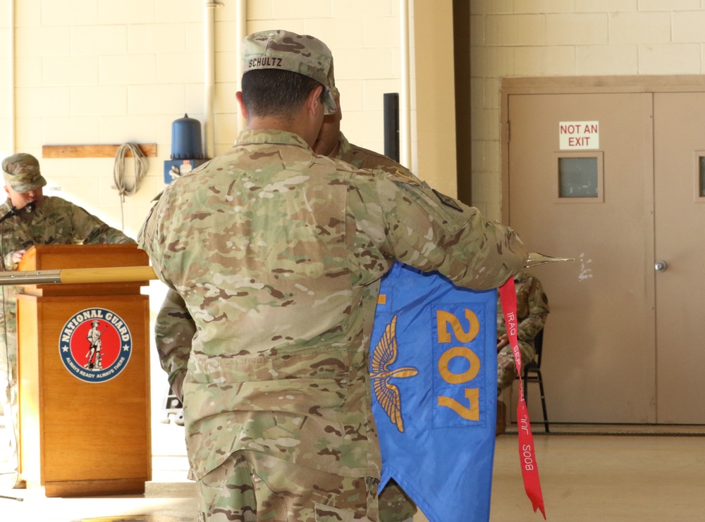 Re-Designation Ceremony of Company Charlie 1-207th