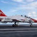 A T-45C Goshawk lands on USS John C. Stennis