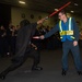 U.S. Sailors participate in a costume contest