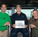 U.S. Sailors pose for a photograph