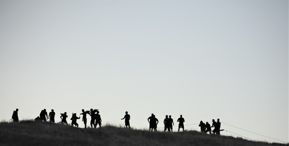 Fresno-based JTF Rattlesnake conduct physical conditioning drills