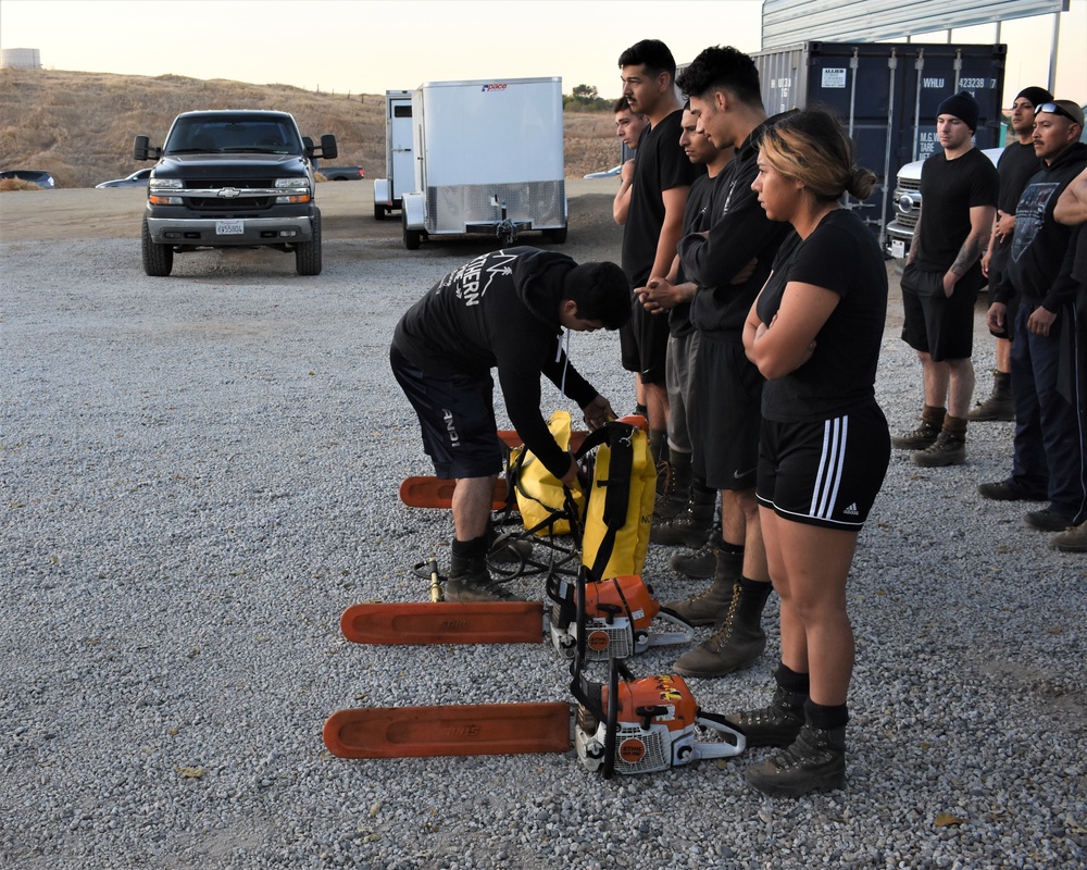 Fresno-based JTF Rattlesnake conduct physical conditioning drills