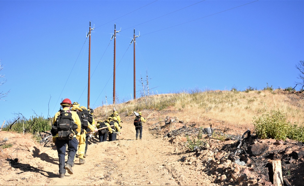 JTF Rattlesnake’s Redding team stay CAL FIRE fit