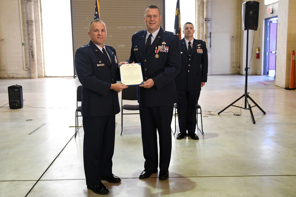 145th Aircraft Maintenance Change of Command Ceremony