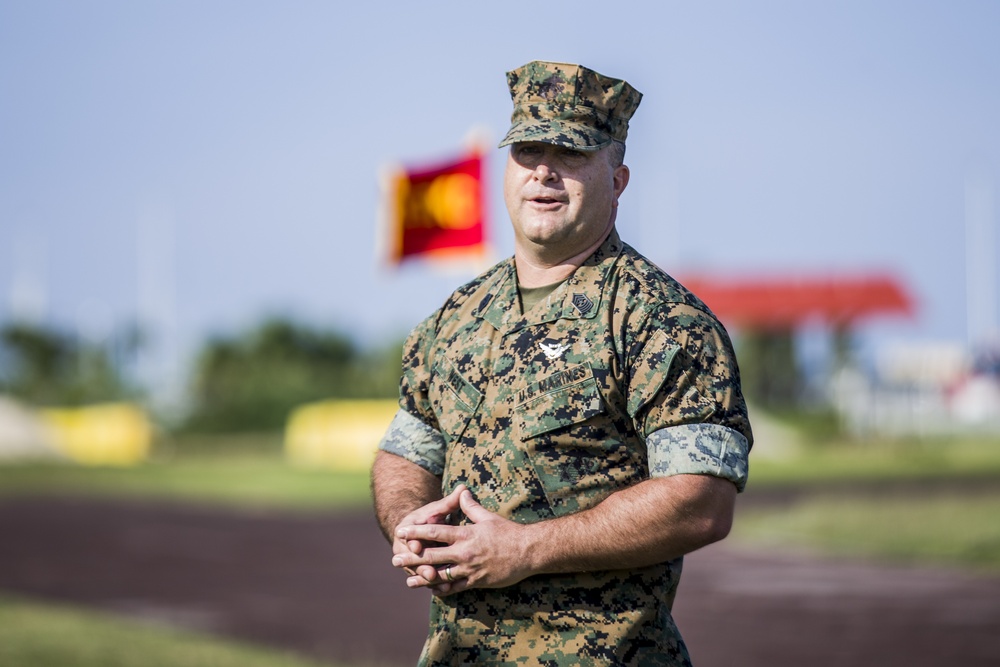 The next Sgt. Maj. | CLR-37 conducts relief and appointment ceremony on Camp Kinser