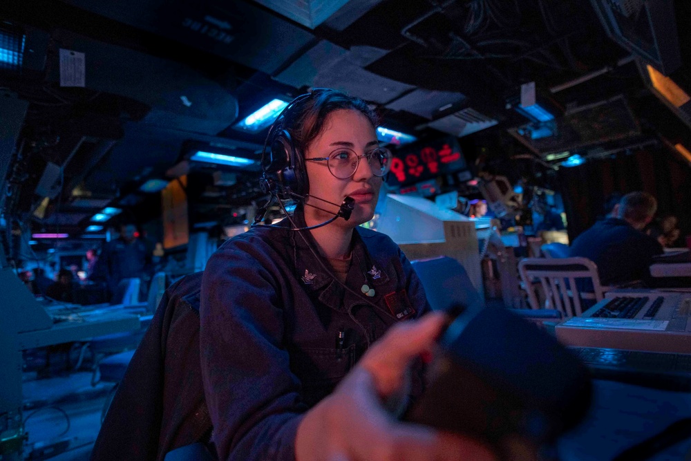 USS McCampbell Watchstanding