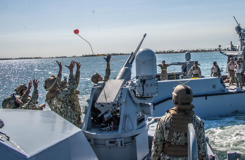 Coastal Riverine Squadron THREE Completes Navigational Check Rides