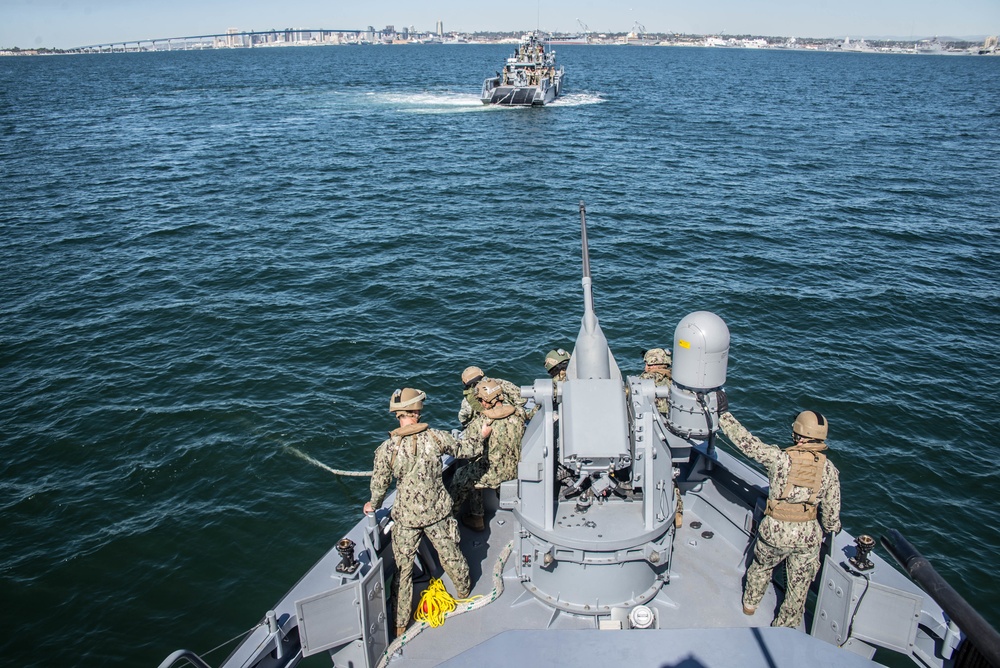 Coastal Riverine Squadron THREE Completes Navigational Check Rides