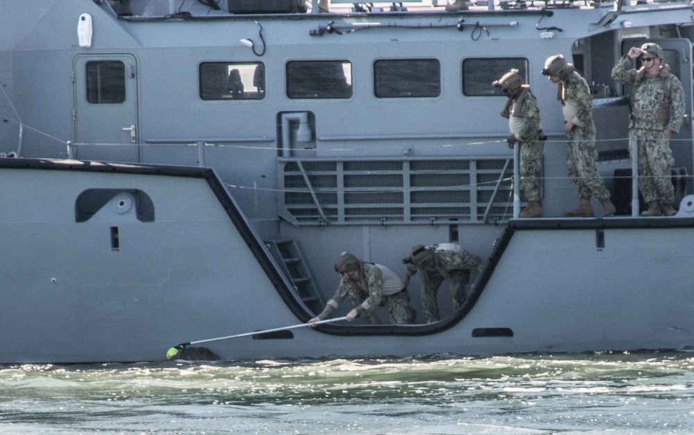 Coastal Riverine Squadron THREE Completes Navigational Check Rides