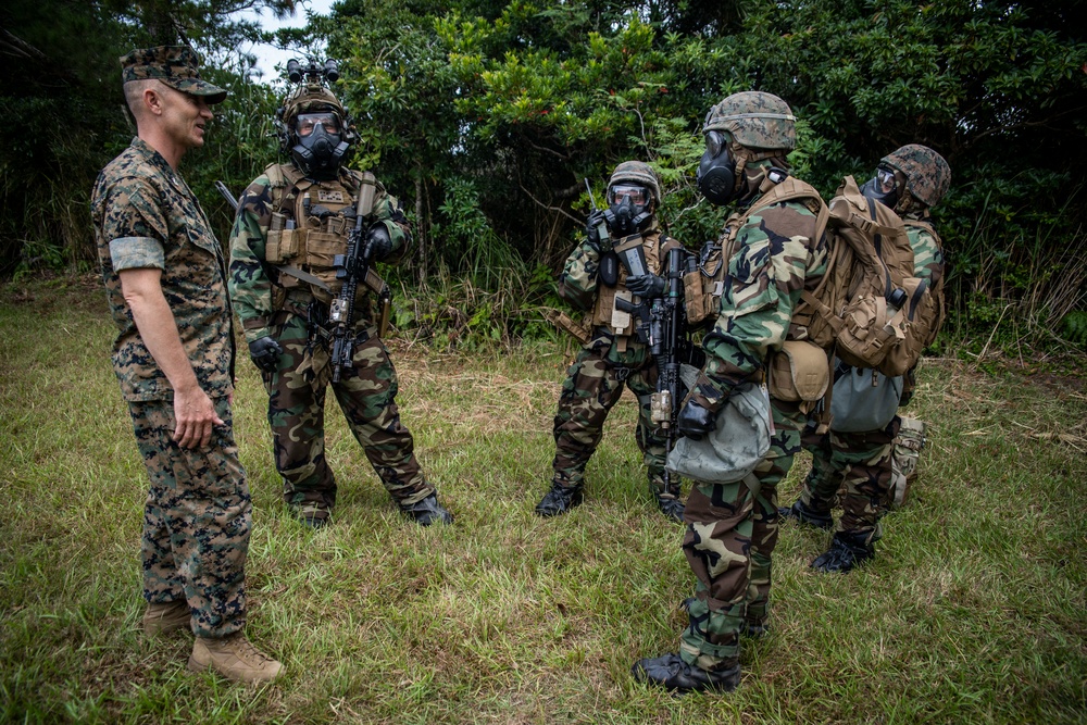 31st MEU Marines execute no-notice flyaway CBRN response exercise