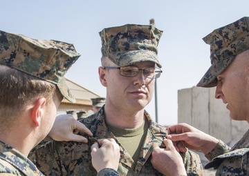 Oregon Marine Promoted to Sergeant in Afghanistan