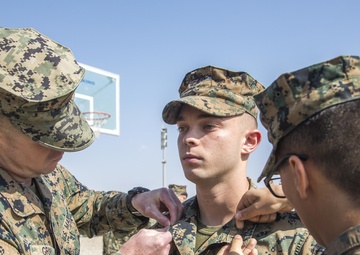 Tampa Marine Promoted to Corporal in Afghanistan