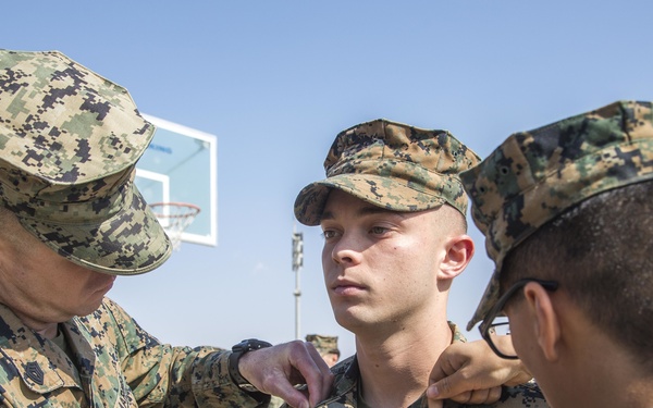 Tampa Marine Promoted to Corporal in Afghanistan