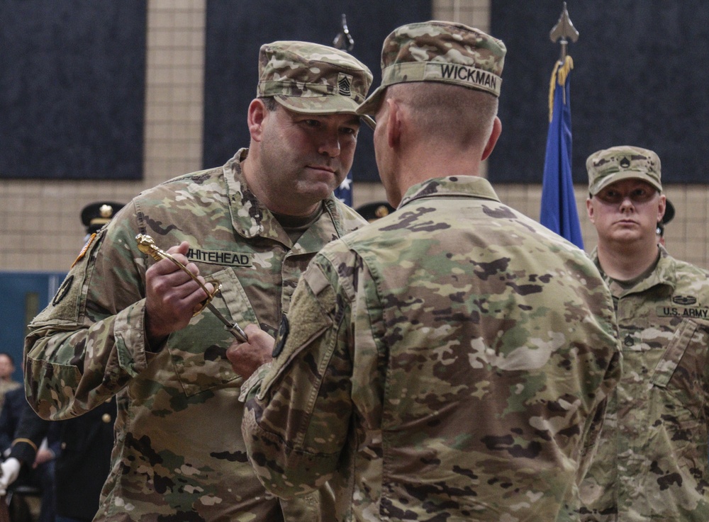 34th Red Bull Infantry Division Welcomes New Command Team