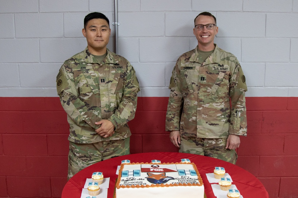 U.S. Army Captains Bryant C. Ahn and Corbin Barber