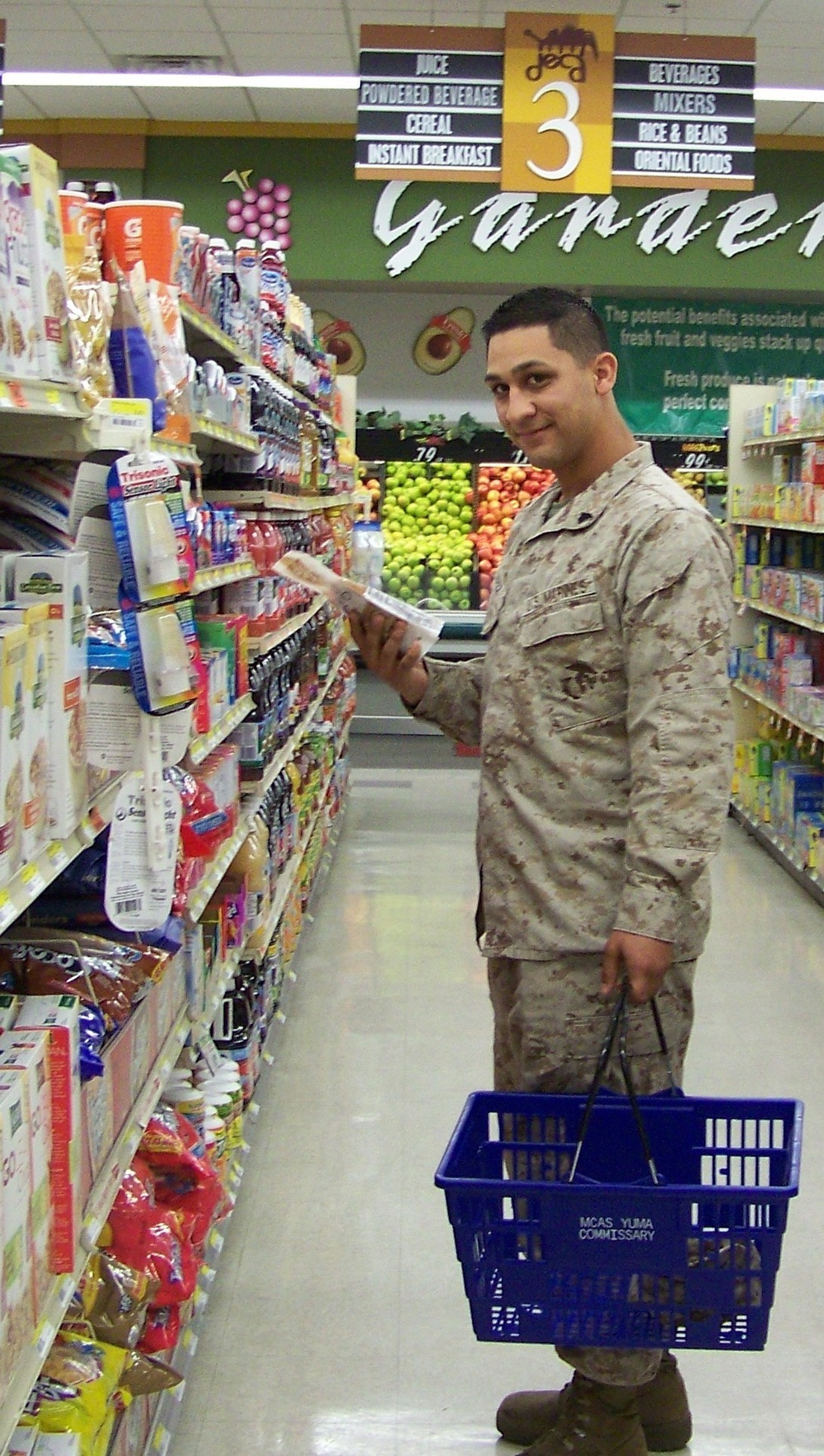 Commissaries honor Marine’s 244 years of service