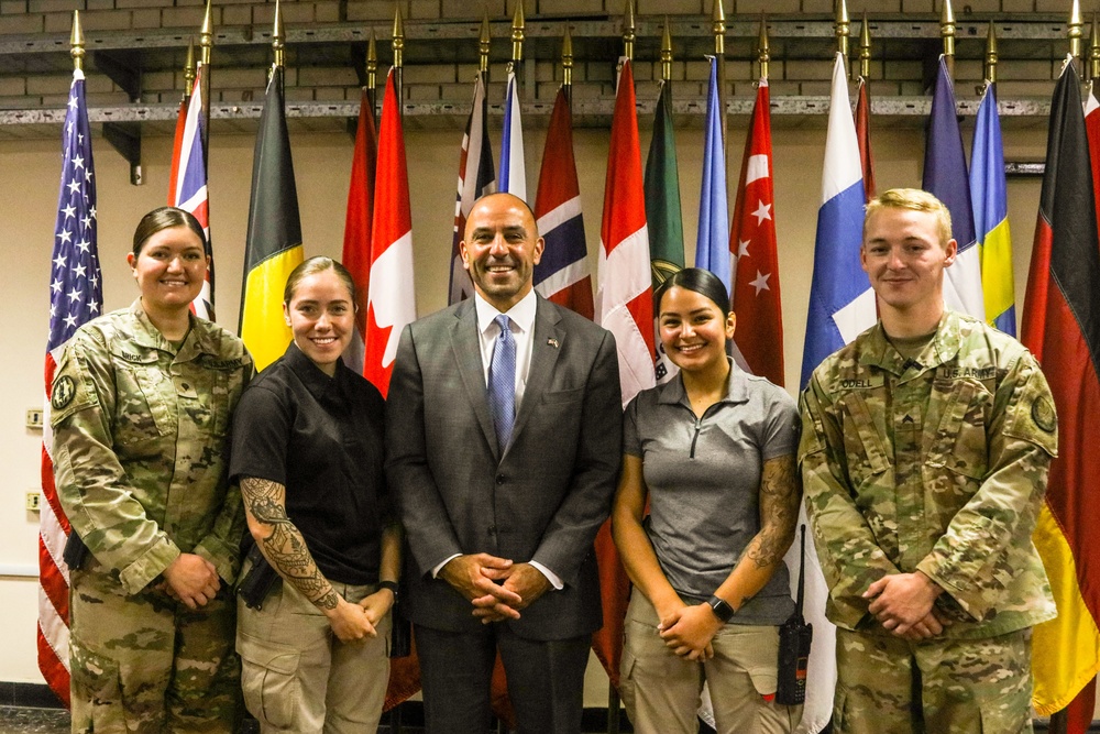 U.S. House of Representatives visit Troops in Baghdad, Iraq