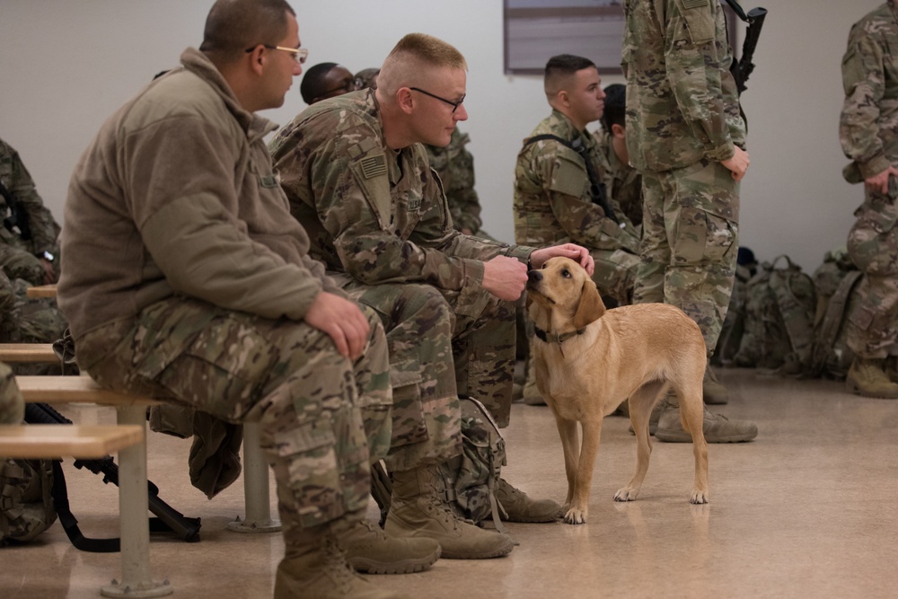 Departure of 1-227th Aviation Regiment