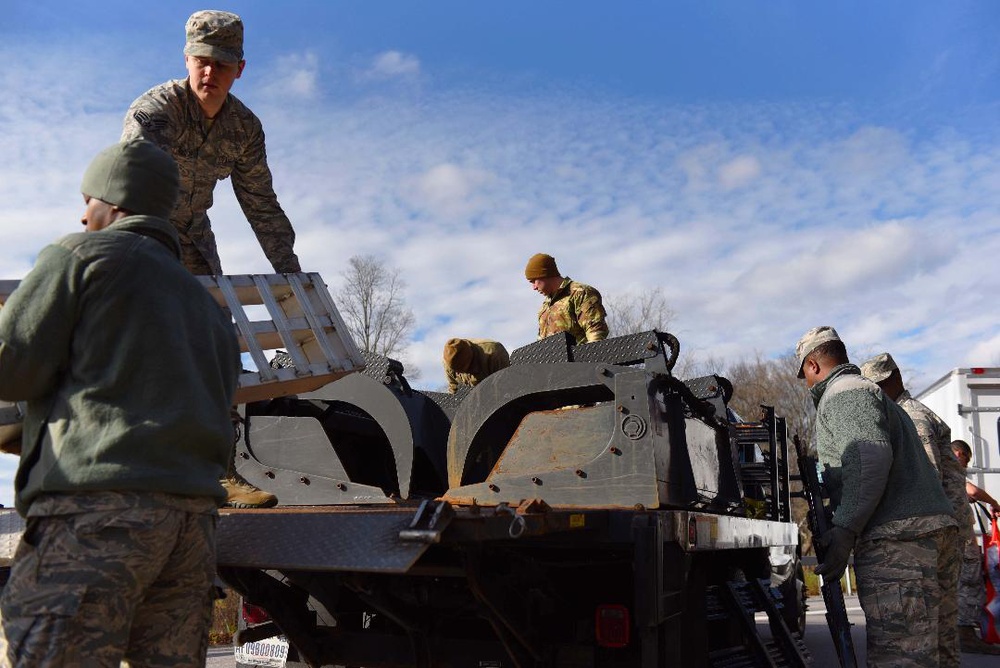 Airmen assist in post storm recovery in Herkimer County, N.Y.