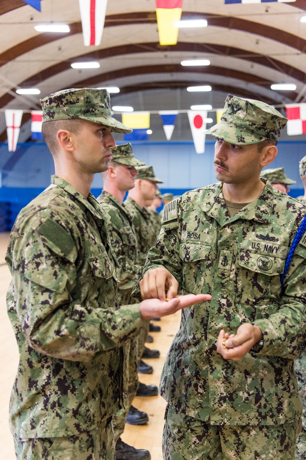 191101-N-TE695-0040 NEWPORT, R.I. (Nov. 1, 2019) -- Navy Officer Candidate School reaches milestone as junior officer candidates