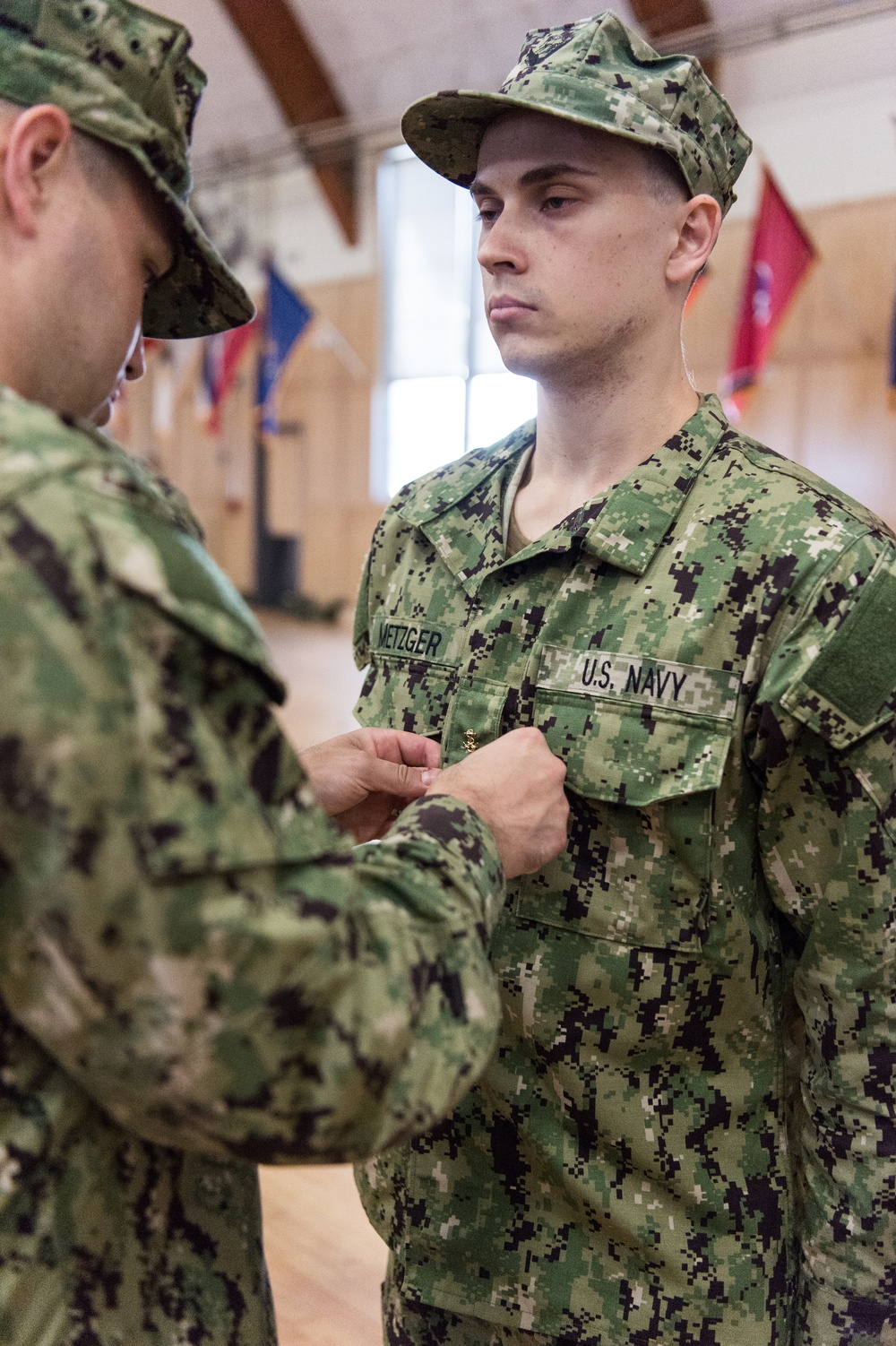 191101-N-TE695-0043 NEWPORT, R.I. (Nov. 1, 2019) -- Navy Officer Candidate School reaches milestone as junior officer candidates