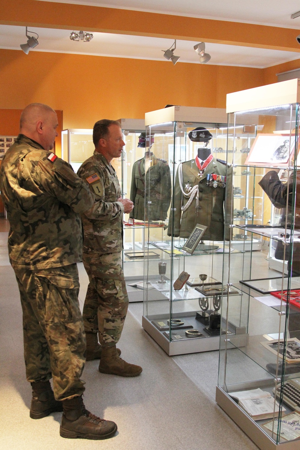 Maj. Gen. John S. Kolasheski hosted in Zagan