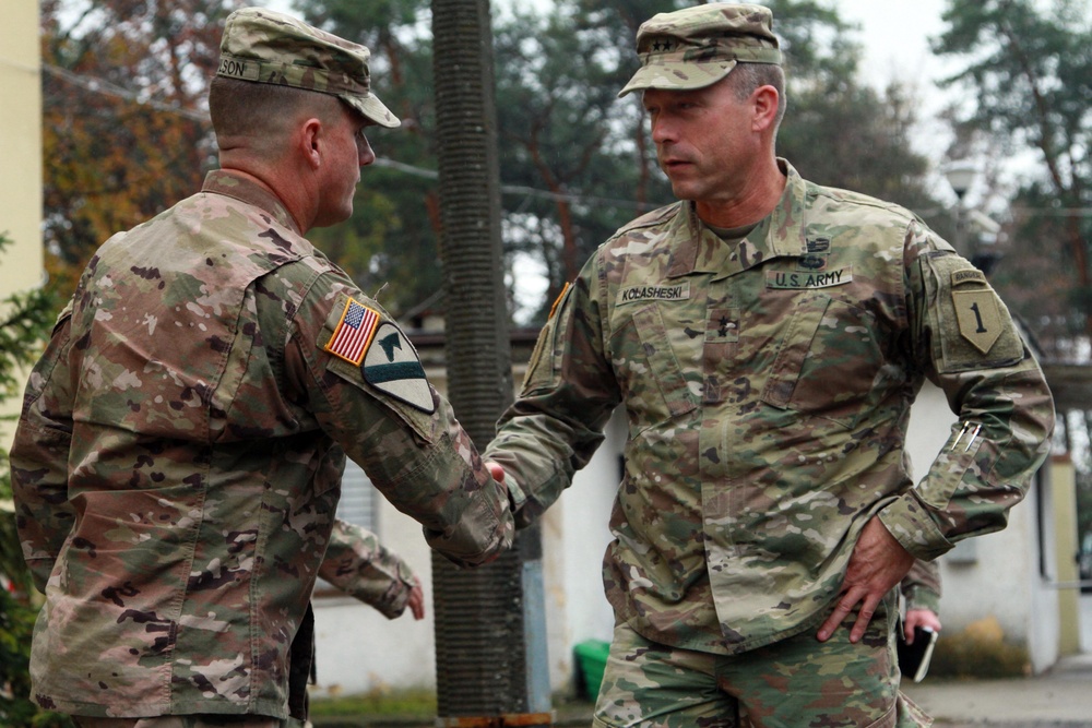 Maj. Gen. John S. Kolasheski hosted in Zagan