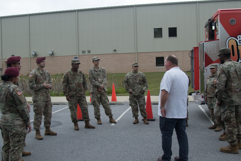 A new food truck run by Soldiers to feed Soldiers arrives to Fort Bragg.